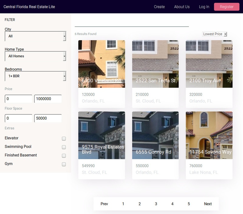 Mini Real Estate App ScreenShot